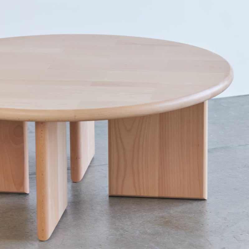 Eco-Friendly Zero Waste Coffee Table - Sustainable Wooden Living Room Furniture for Small Spaces | Perfect for Apartments, Eco-Conscious Homes & Minimalist Decor