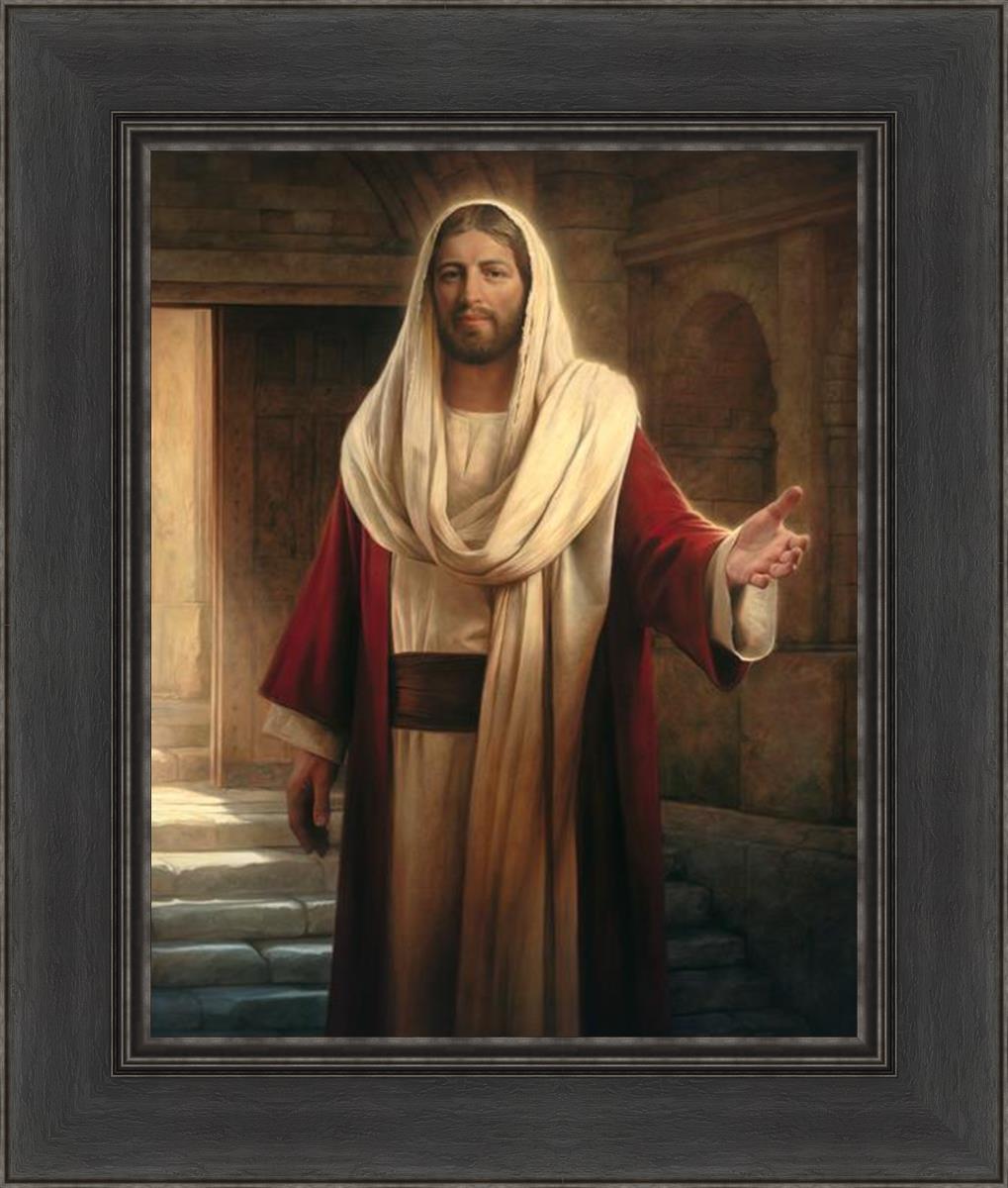 Come Follow Me by Howard Lyon - Inspirational Christian Art Print for Home, Church & Office Decor