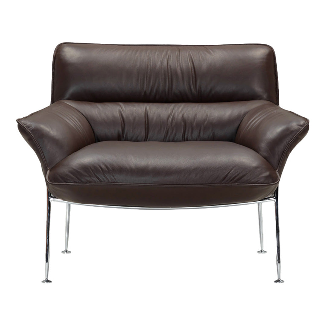 Comfortable Duvet Lounge Chair for Living Room - Soft & Cozy Accent Chair with Removable Cover - Perfect for Relaxing, Reading, or Napping in Bedroom, Office, or Patio