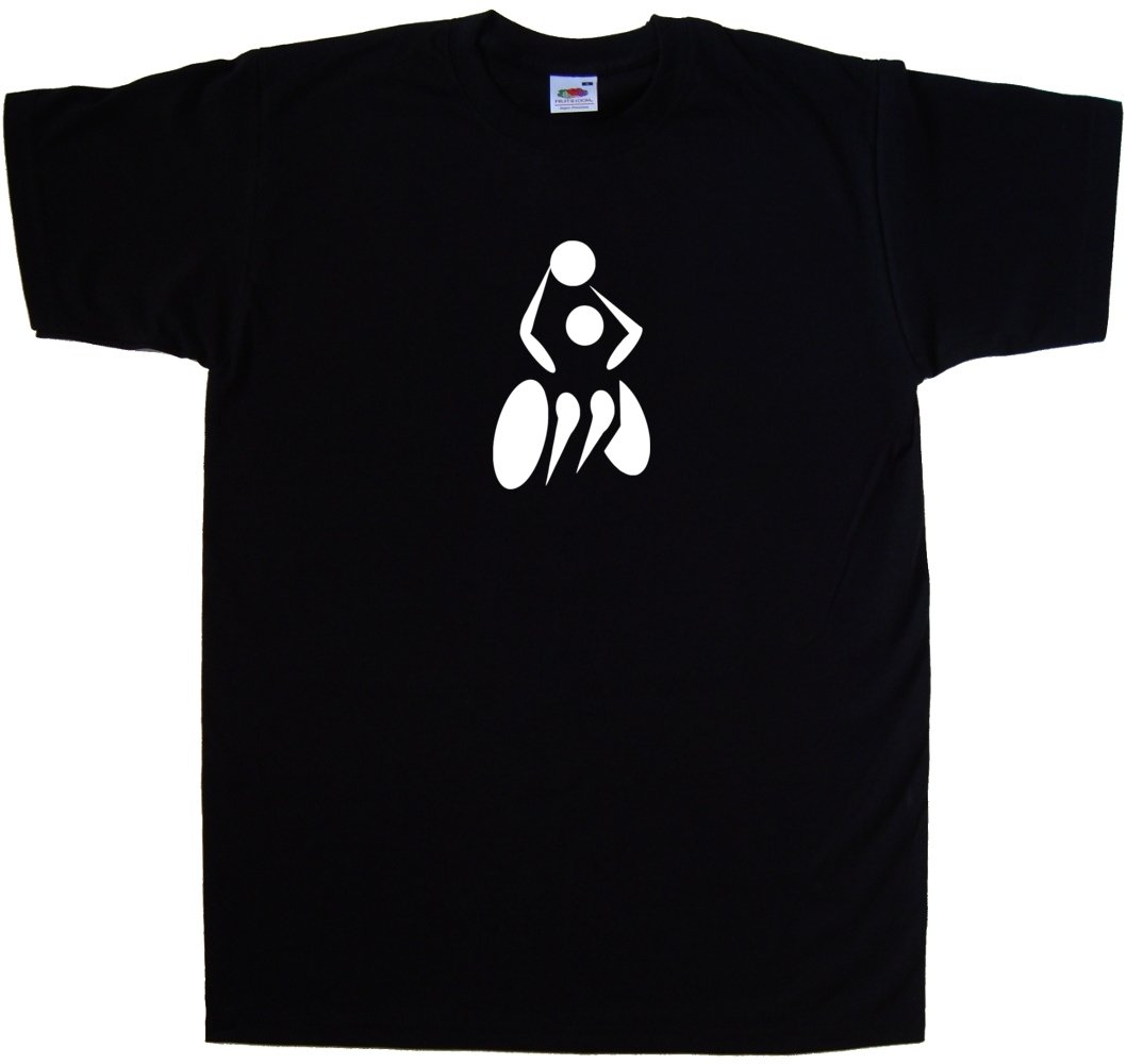 Wheelchair Basketball T-Shirt - Black Athletic Shirt for Sports & Casual Wear | Perfect for Games, Training & Everyday Use