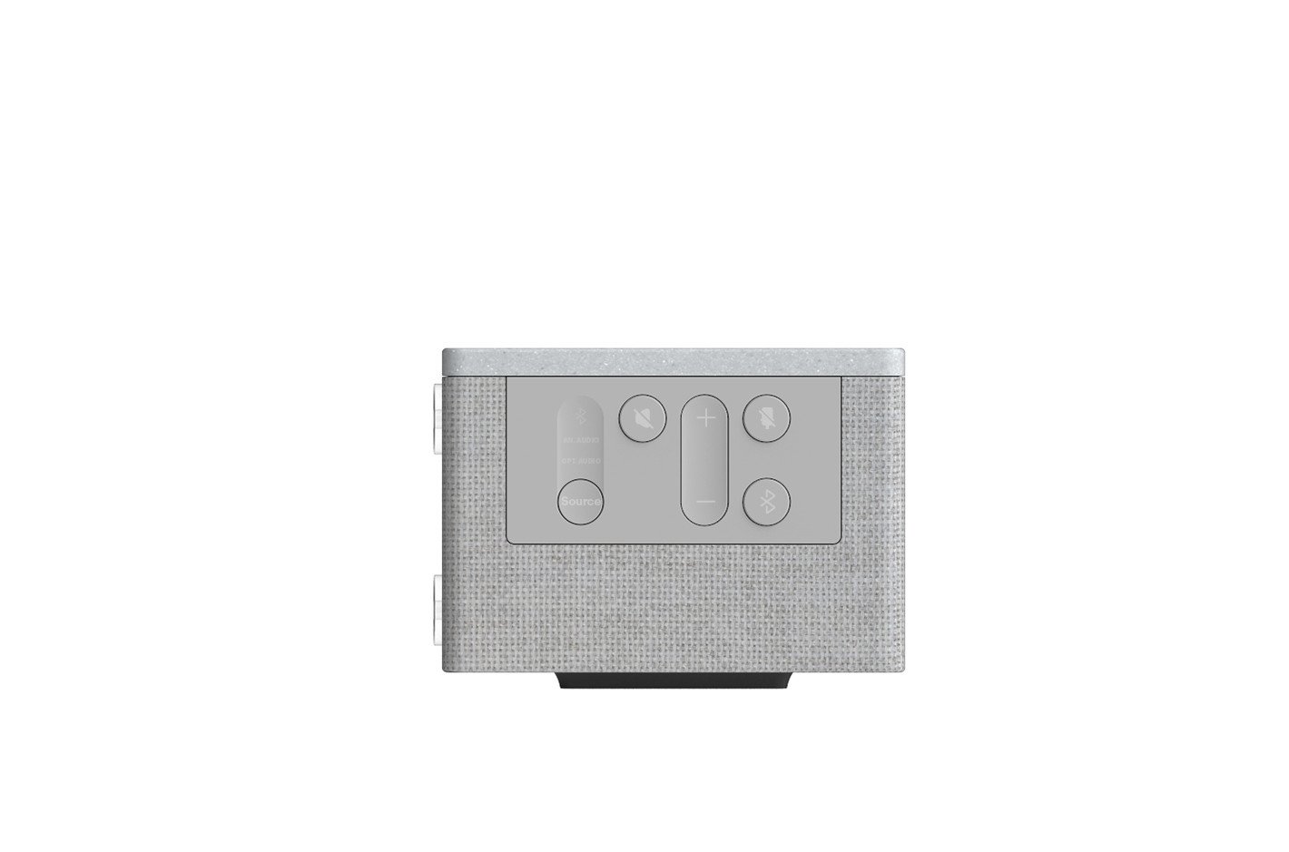 Acendo Vibe Premium Conference Sound Bar with Crystal Clear Audio - Bluetooth Speaker for Home Office & Video Calls (Grey) - Perfect for Zoom Meetings, Webinars & Remote Work