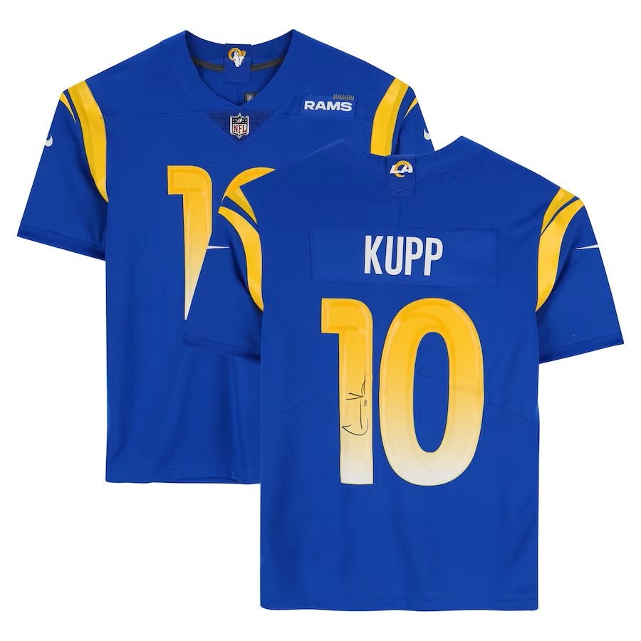 Cooper Kupp Autographed Los Angeles Rams Nike Limited Jersey - Officially Licensed NFL Memorabilia for Collectors & Fans - Perfect for Game Day, Framing, or Gifting