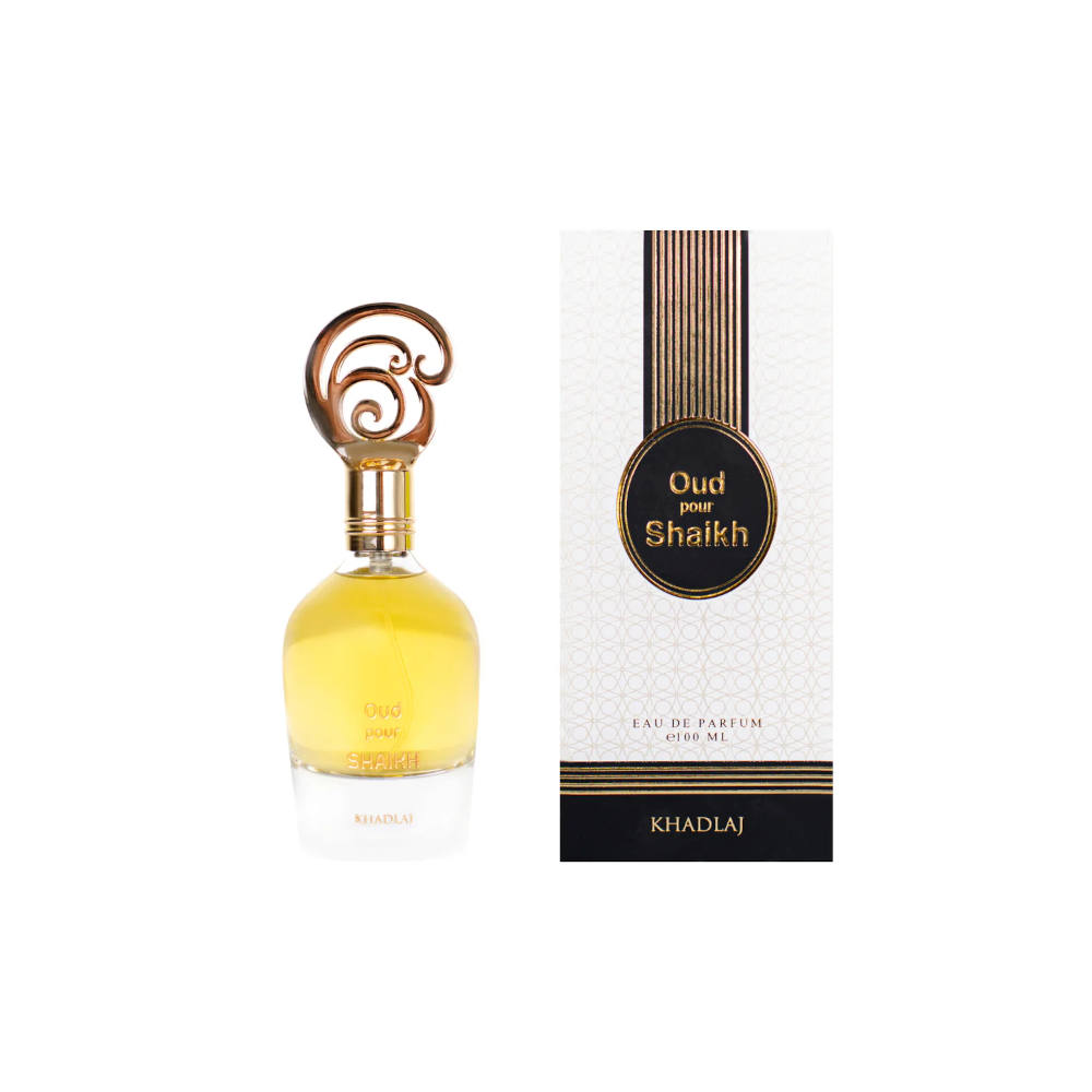 Oud Pour Shaikh Eau de Parfum 100ml - Premium Arabian Fragrance for Men, Long-Lasting Luxury Scent for Special Occasions & Evening Wear
