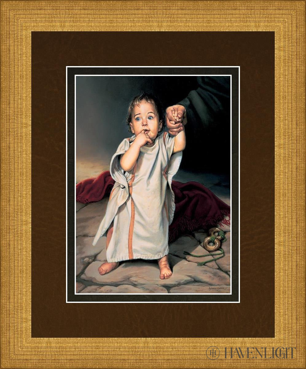 Child Of Grace By Liz Lemon Swindle - Inspirational Christian Art Print for Home, Office & Church Decor - Perfect for Gifts, Wall Art & Spiritual Uplifting