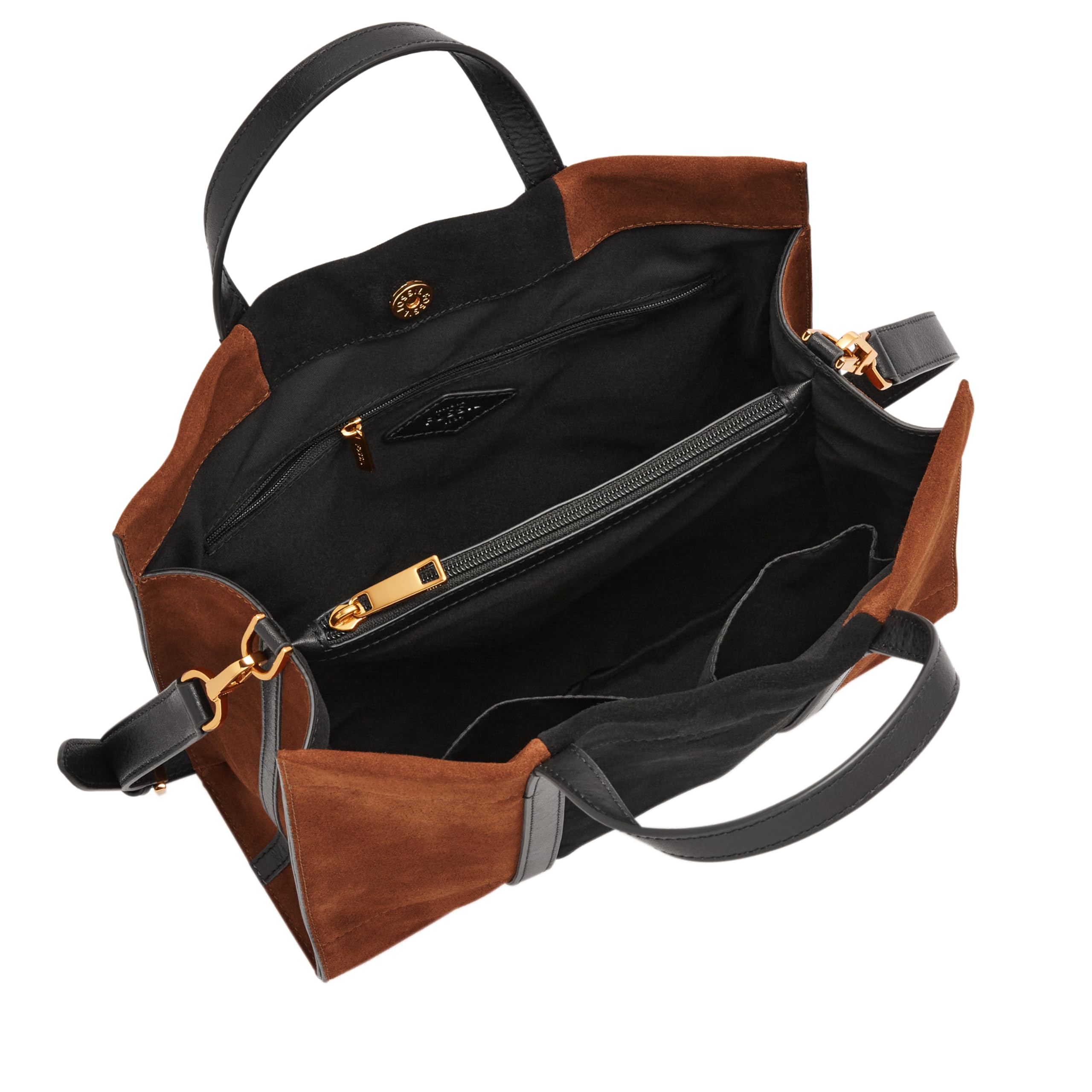 Fossil Carmen Large Leather Tote Bag for Women - Stylish & Spacious Handbag for Work, Travel & Everyday Use