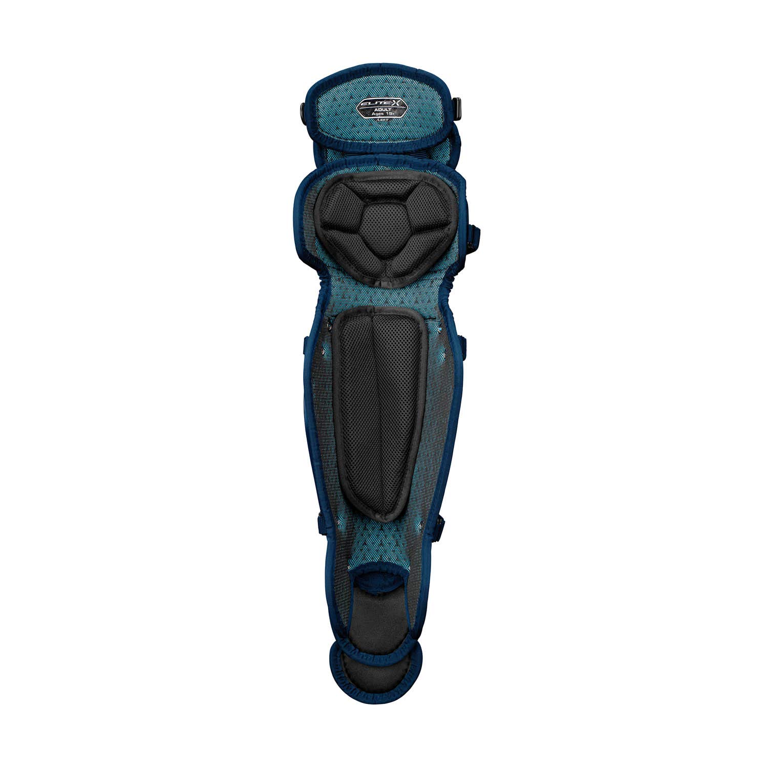 Easton Elite X Youth, Intermediate & Adult Baseball Catcher's Leg Guards - Protective Gear for Baseball, Softball & Training Sessions