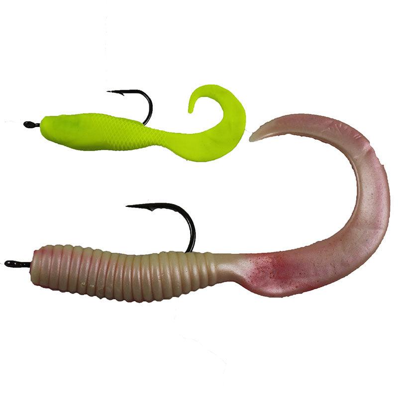 Jigging World Weighted Teaser Hooks - Saltwater Fishing Lures for Tuna, Mahi Mahi & Wahoo - Perfect for Offshore & Deep Sea Fishing Adventures