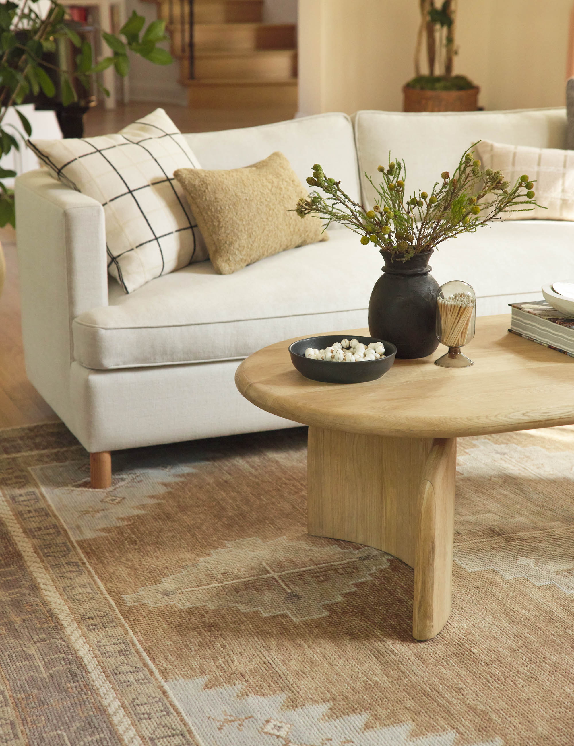 Belton Sofa by Ginny Macdonald - Modern Mid-Century Fabric Couch for Living Room, Lounge & Office - Comfortable & Stylish Home Furniture