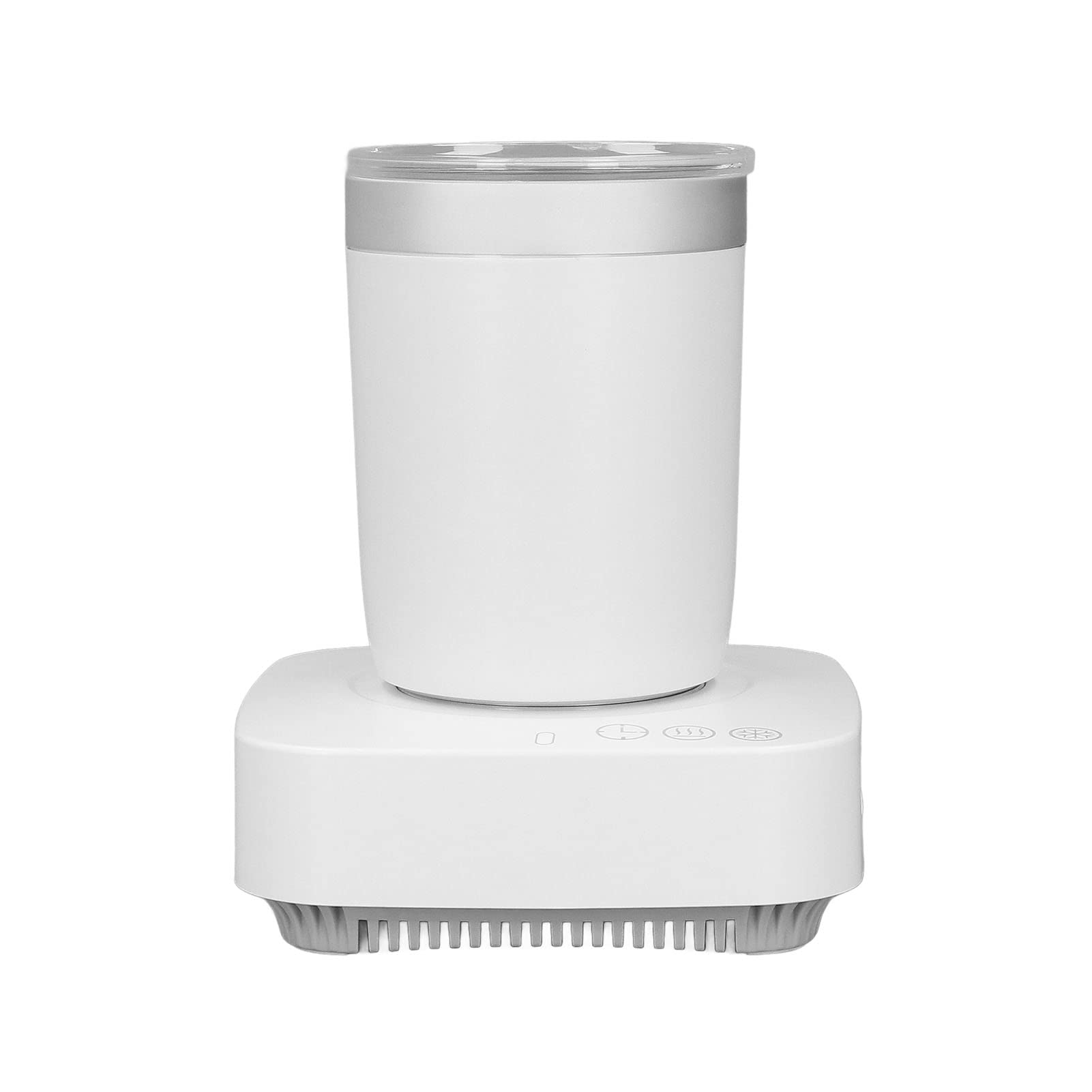 2-in-1 Coffee Mug Warmer & Cooler - 450ml Portable Desktop Beverage Plate with Auto Shutoff | Constant Temperature Control & Timer | Perfect for Office, Home & Dorm Use | Ideal for Coffee, Tea & Cold Drinks