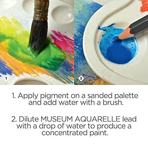 Premium Caran d'Ache Museum Aquarelle Watercolor Pencil - Violet Pink (3510.583) for Professional Artists & Sketching | Ideal for Watercolor Painting, Illustration & Mixed Media Art