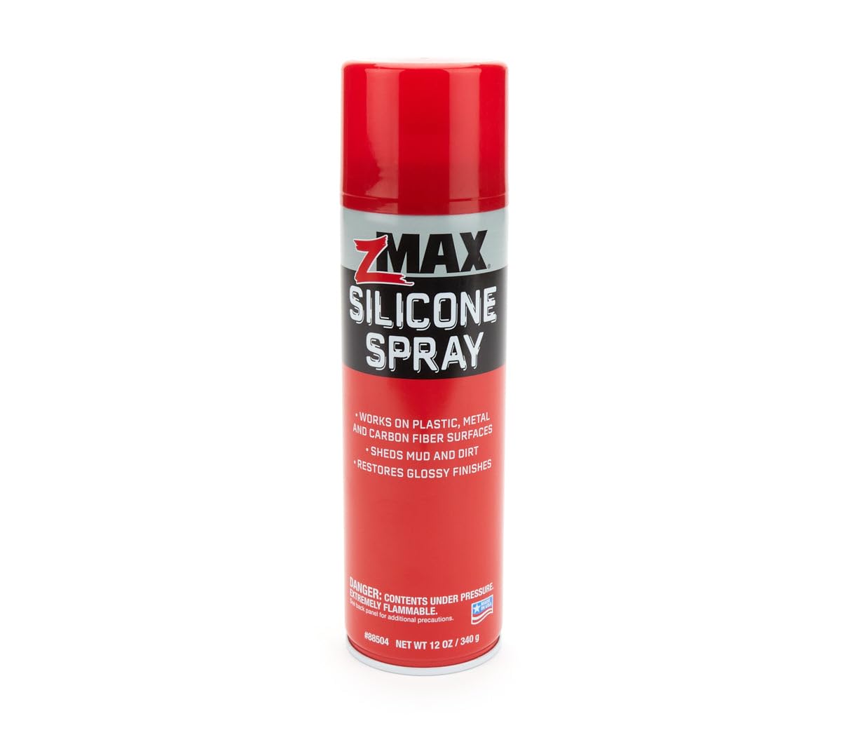 zMAX 88-504 Silicone Lubricant Spray - Waterproof, Long Lasting Protection for Automotive, Home & Outdoor Use - Perfect for Door Hinges, Tools, RV Seals & More