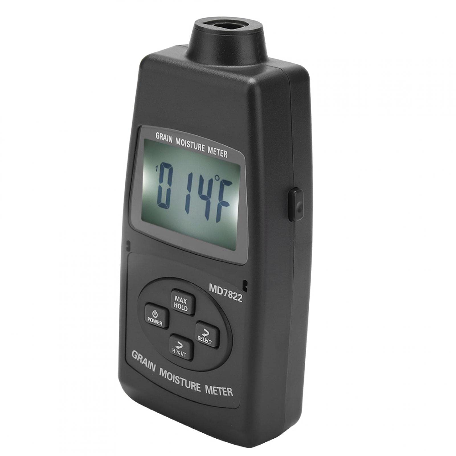 Digital Grain Moisture Meter - LCD Screen Humidity Tester for Cereal, Straw & Bran (2%~30% Range) | Universal Grain Moisture Analyzer for Farming, Storage & Quality Control