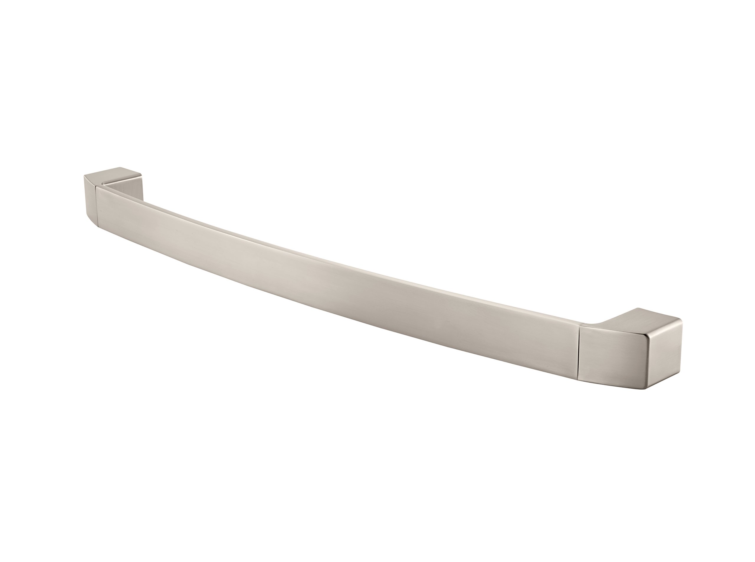 Pfister Kenzo 24-Inch Brushed Nickel Towel Bar - Bathroom Towel Rack for Modern Homes, Spa, and Hotel Decor