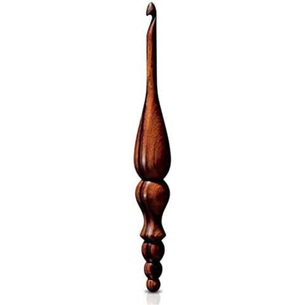 Premium Furls Crochet Hook 3.75mm - Ergonomic Bloodwood Crochet Needle for Smooth Stitching | Perfect for Amigurumi, Scarves, and DIY Yarn Crafts