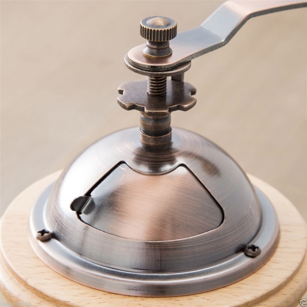 Premium Hario Wooden Coffee Grinder - Manual Burr Mill for Fresh Ground Coffee Beans - Perfect for Home, Office & Travel Brewing