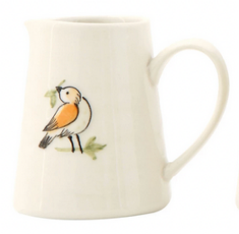 Embossed Mini Creamer Collection - Elegant Ceramic Creamer Set for Coffee & Tea - Perfect for Home, Office, and Restaurant Use