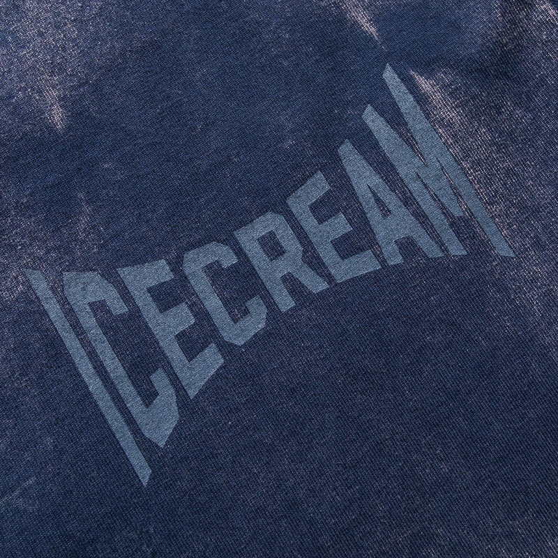 Trendy Ice Cream Wrestle Knit Tee with Navy Blazer - Perfect for Casual Outings and Streetwear Fashion