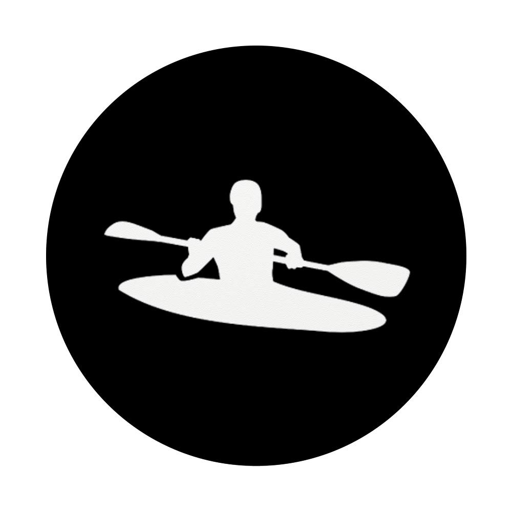 Premium Kayak Paddler PopSockets Phone Grip & Stand - Secure Holder for Phones & Tablets During Kayaking, Boating & Outdoor Adventures