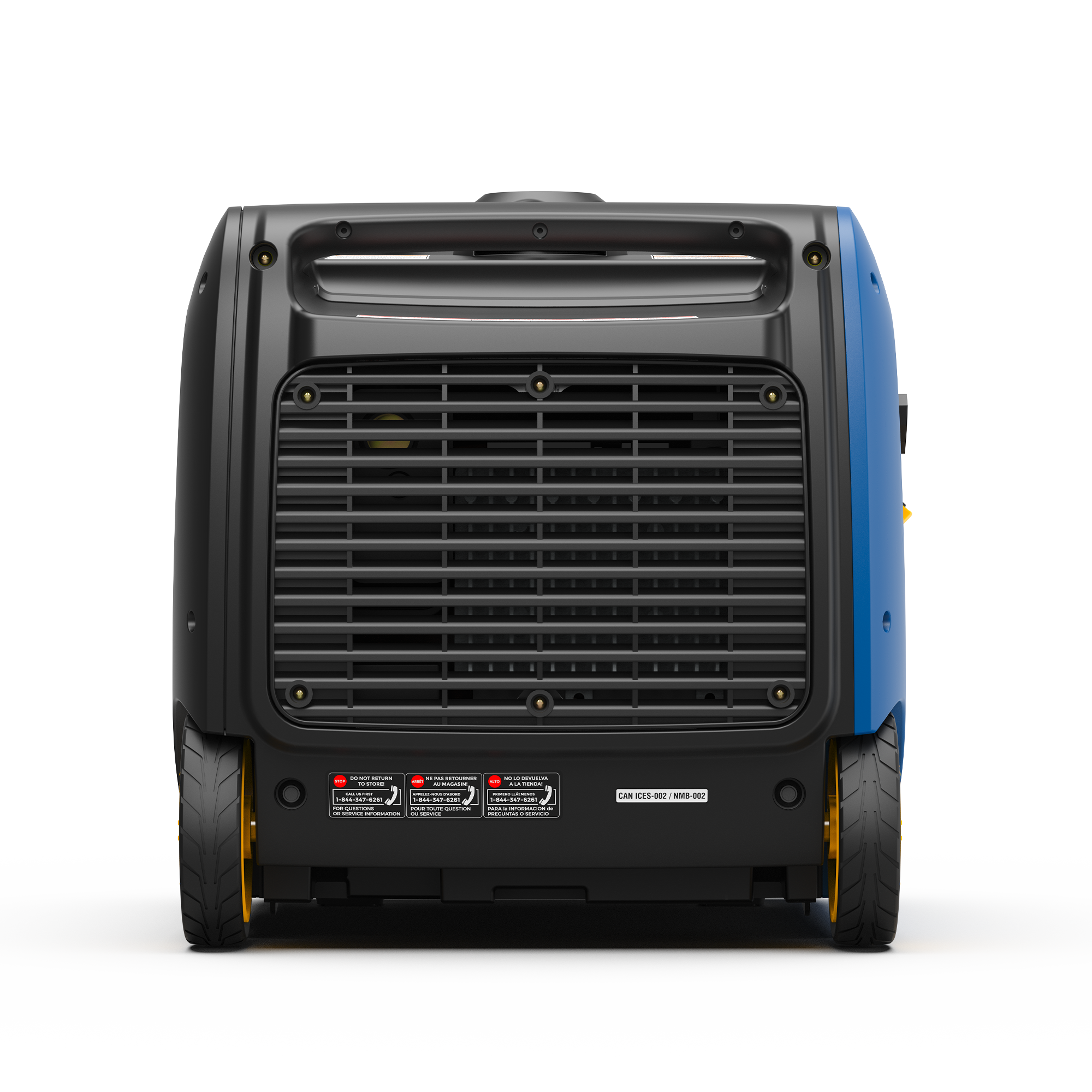 4000W Dual Fuel Inverter Generator with Electric Start & CO Alert - Portable Power for Camping, RV Trips & Emergency Backup