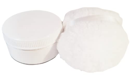 China's Rain Dusting Powder Gift Set - 8 oz Talc-Free Silk Powder with Fluffy Fleece Puff | Premium Body Powder for Women & Men | Ideal for Post-Shower, Baby Care & Summer Cooling