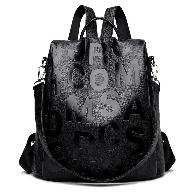 Premium Genuine Leather Women's Backpack - Stylish & Durable for Work, Travel & Everyday Use