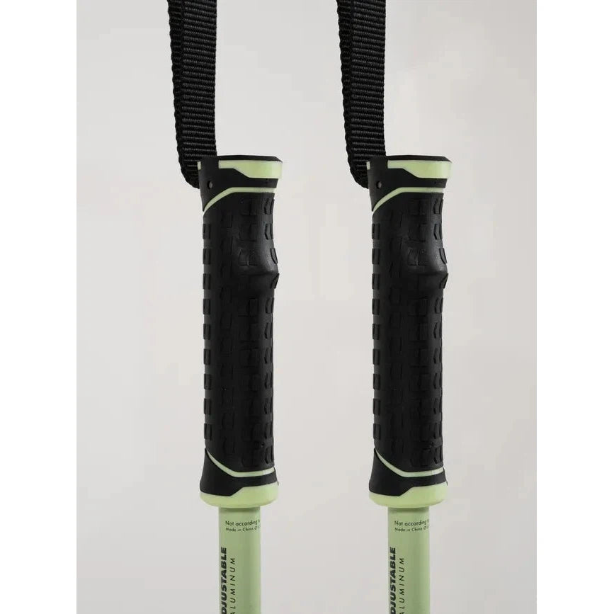 Armada AK Adjustable Ski Poles 2025 - Lightweight Aluminum Adjustable Trekking Poles for Skiing, Hiking & Backpacking - Perfect for Mountain Adventures & Outdoor Sports