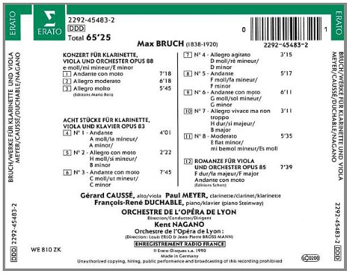 Werke Fur Klarinette Und Viola | Classical Music Works for Clarinet and Viola | Perfect for Concerts, Recitals & Chamber Music Performances