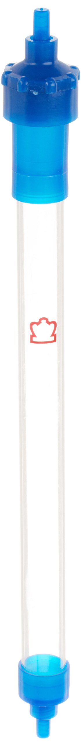 Kimble Flex-Column 420400-1511 Borosilicate Glass Chromatography Columns - 177ml Volume, 1.5cm ID, 100cm Length - Economy Lab Glassware for Chemical Analysis & Purification (Case of 3) - Perfect for Research Labs, Pharmaceutical Testing & Academic Experiments