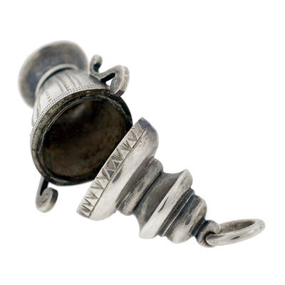 Victorian Sterling Silver Memory Urn Pendant - Cremation Jewelry for Ashes - Perfect Memorial Keepsake for Loved Ones | Wearable Urn Necklace for Remembrance & Healing