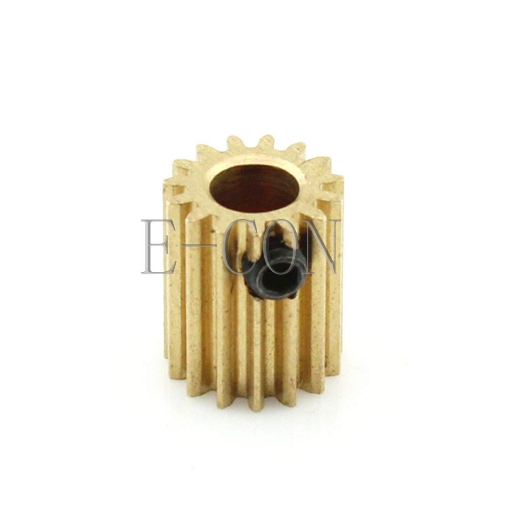 1PCS 0.5M 12 Tooth 10mm Width 0.5 Module Metal Spur Gear for Motor with 3mm Bore Hole - Replacement Part for Robotics, RC Cars & DIY Projects (12 Teeth, 3mm Hole Diameter)