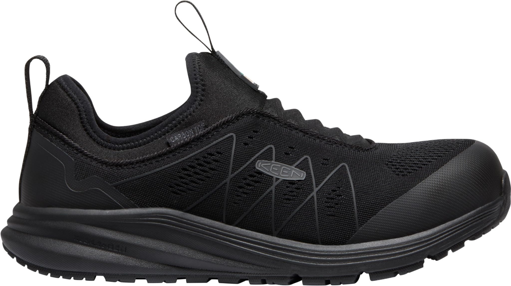KEEN Utility Men's CSA Vista Energy Shift Low Composite Toe Slip-On Work Shoes - Lightweight & Comfortable Industrial Sneakers for Construction, Warehouse & Outdoor Work