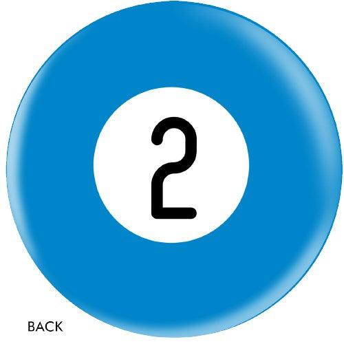 OnTheBallBowling Billiards Bowling Ball - Blue 2 Ball Set for Professional & Recreational Play - Perfect for Bowling Alleys, Home Practice & Game Nights