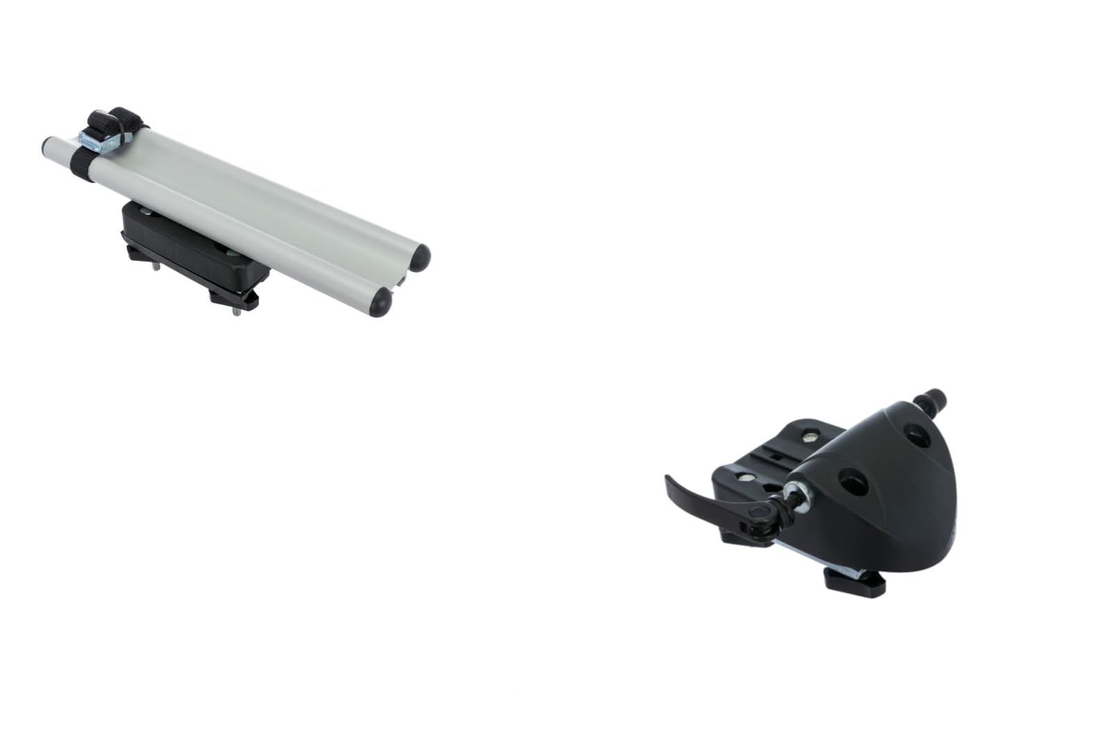 Premium Pordoi Deluxe Single Bike Roof Rack - Silver/Black - Secure & Easy-to-Install Bicycle Carrier for Cars, SUVs & Crossovers - Perfect for Road Trips, Mountain Biking & Outdoor Adventures