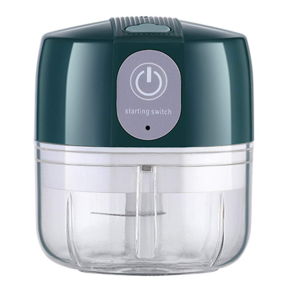Electric Meat Grinder & Food Processor - Mini Rice Paste Maker, Salad & Baby Food Mixer with 2 Blades for Ginger, Onions & Kitchen Prep | Perfect for Home Cooking, Meal Prep & Healthy Eating