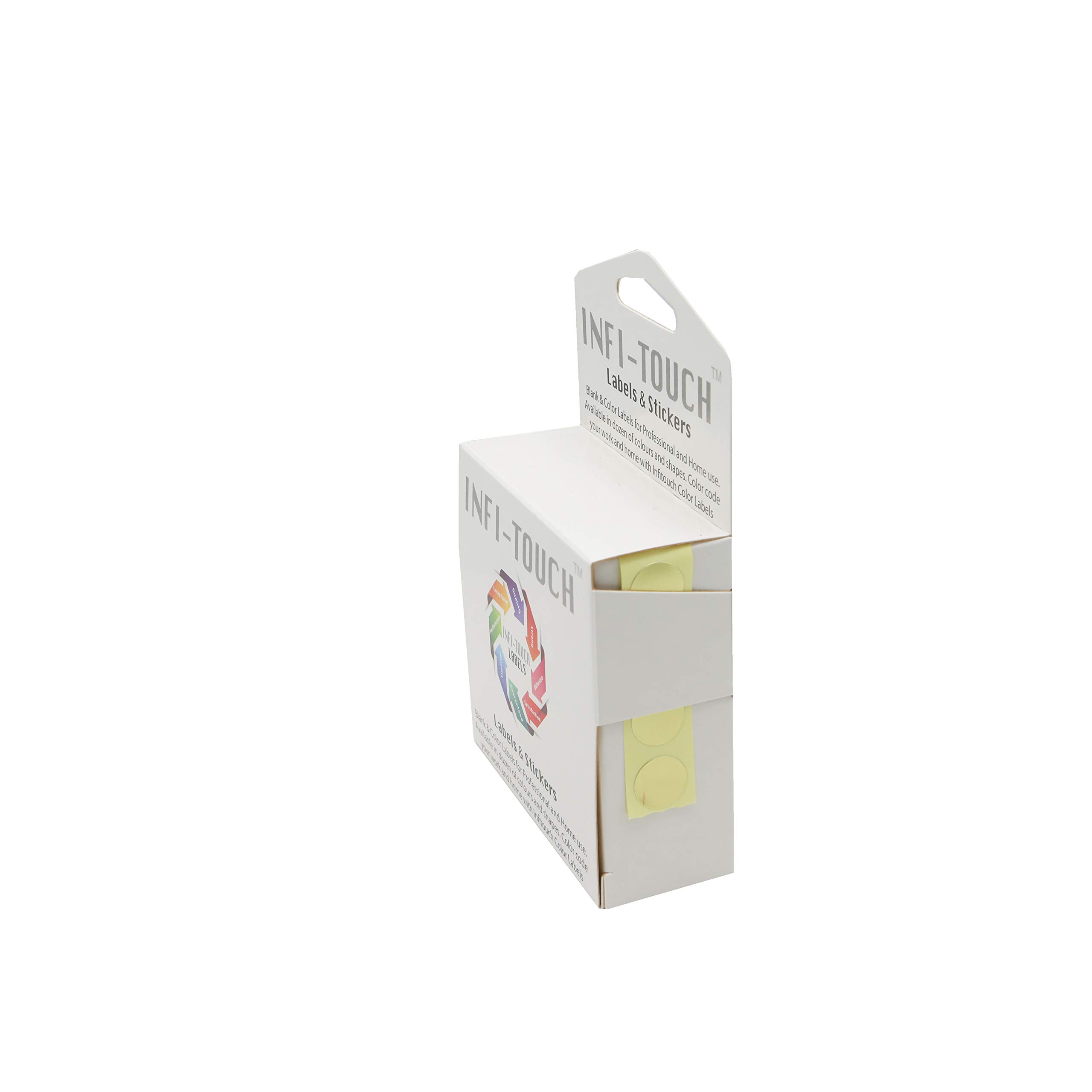 1/2 Inch Round Permanent Color-Code Dot Stickers - 1000 Metallic Gold Labels per Box for Office, Warehouse & Home Organization - Waterproof Adhesive for Files, Storage & Inventory Management