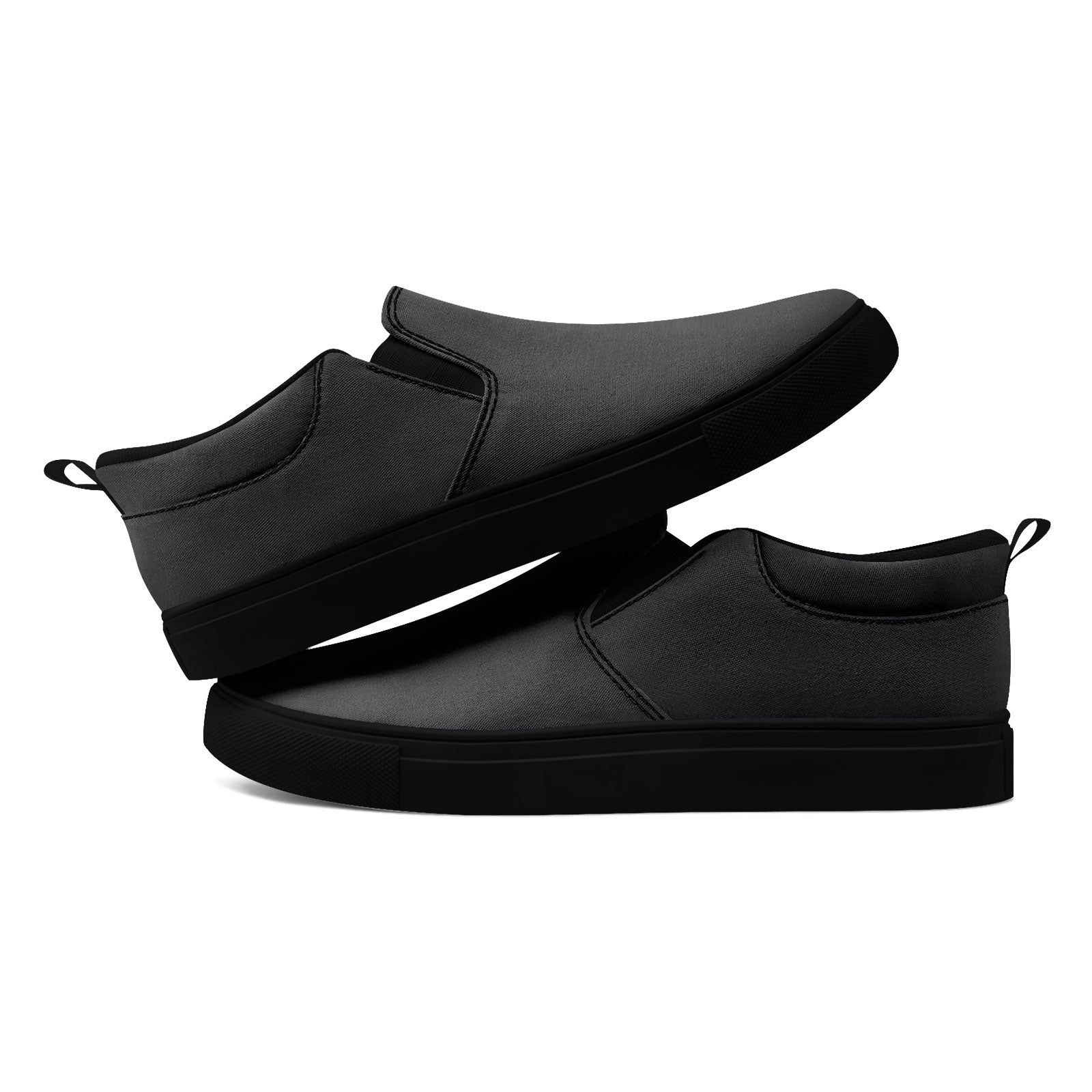 Custom Personalized Canvas Slip-On Sneakers - Handmade & Unique Design (FN071 E028030) - Perfect for Casual Wear, Gifts & Fashion Street Style
