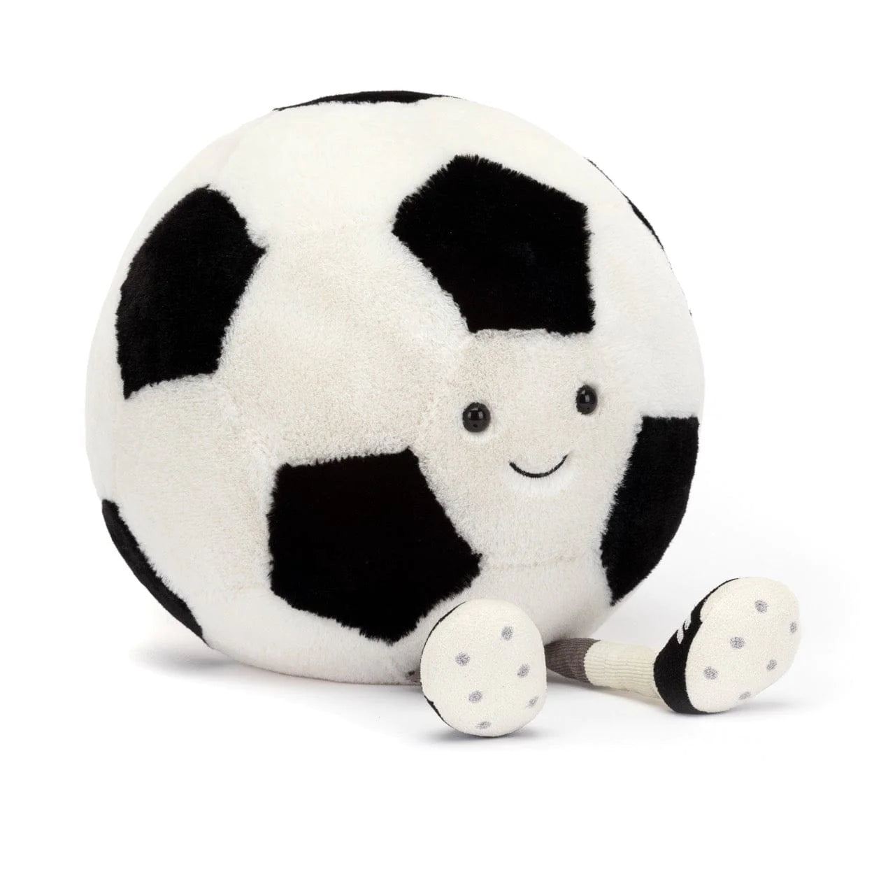 Funny Smiling Soccer Ball - Amuseables Sports Ball for Gifts, Decor & Play - Perfect for Soccer Fans, Kids Room & Game Day Decorations
