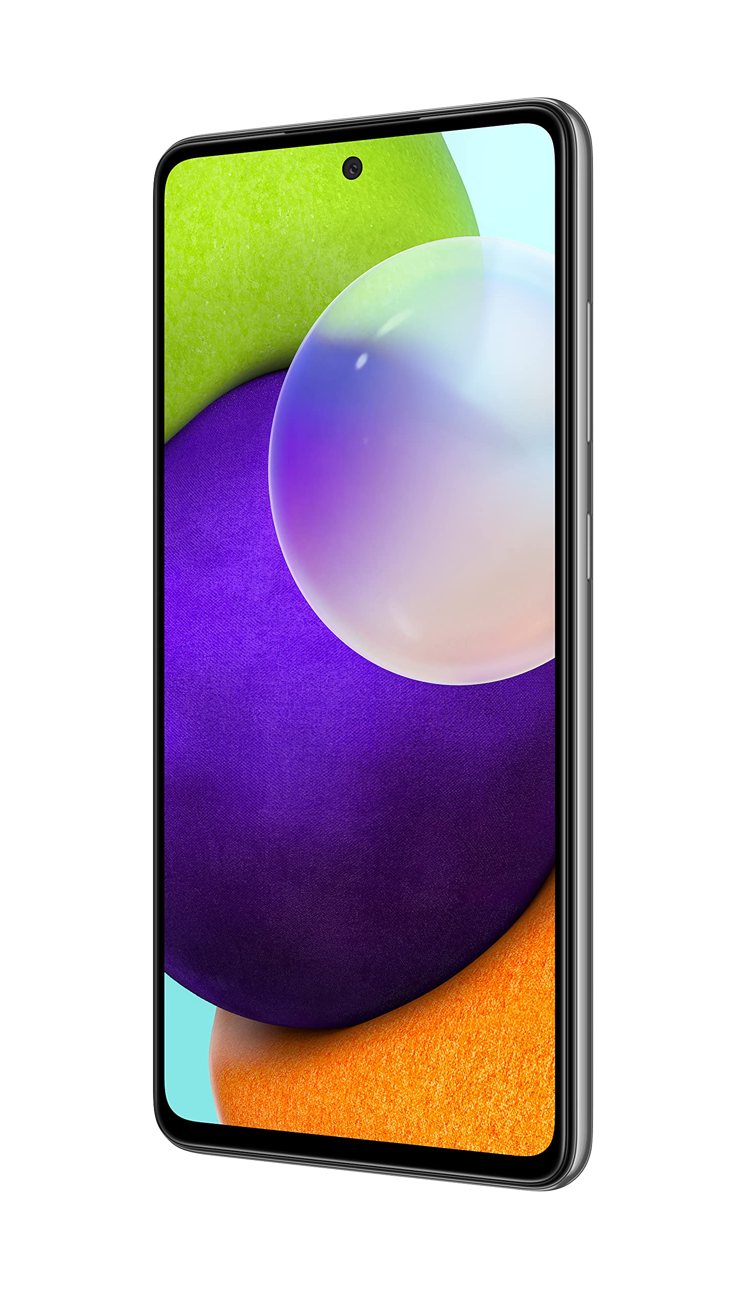 Refurbished Samsung Galaxy A52 128GB 6GB RAM Dual SIM Smartphone - Black | 2021 Model | Great for Travel, Work & Entertainment