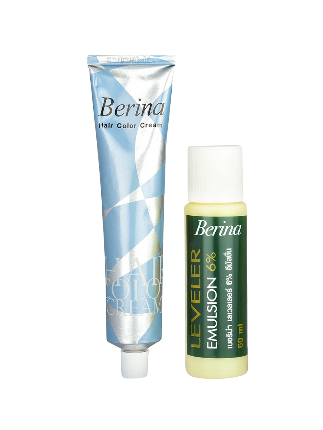 Berina A Series Cream Hair Color - Full Coverage Long Lasting Dye with Developer & Protein Conditioner - 60gm (A27 Light Natural Brown) for Men & Women - At-Home Salon Quality Hair Coloring for Gray Coverage & Vibrant Tones