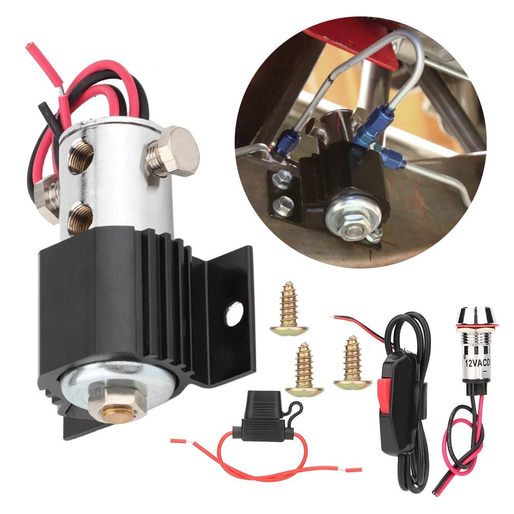 Universal Brake Line Lock Kit - 12-14V Electric Roll Control & Hill Holder for Off-Road, Racing & Towing Applications