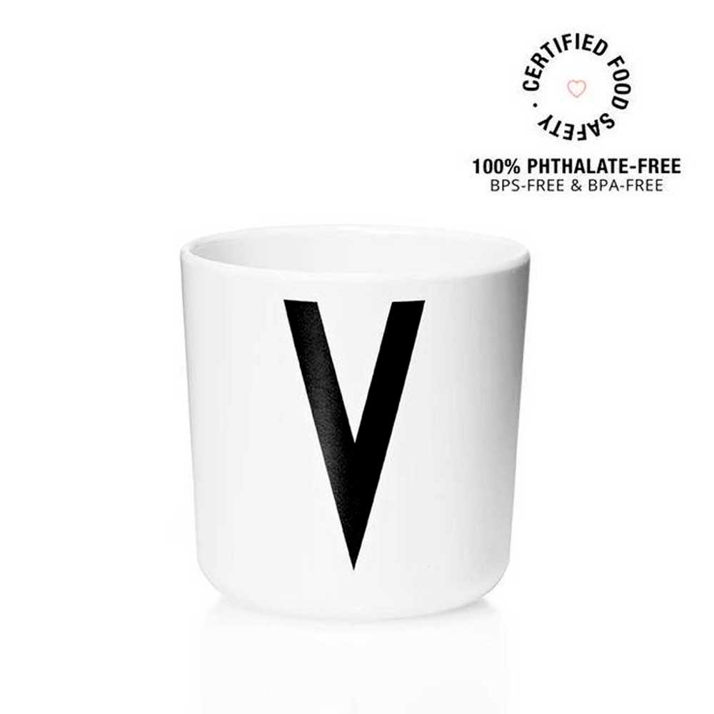 DESIGN LETTERS Melamine Cup - Durable, BPA-Free Plastic Cup for Coffee, Tea & Beverages - Perfect for Home, Office, Camping & Outdoor Use