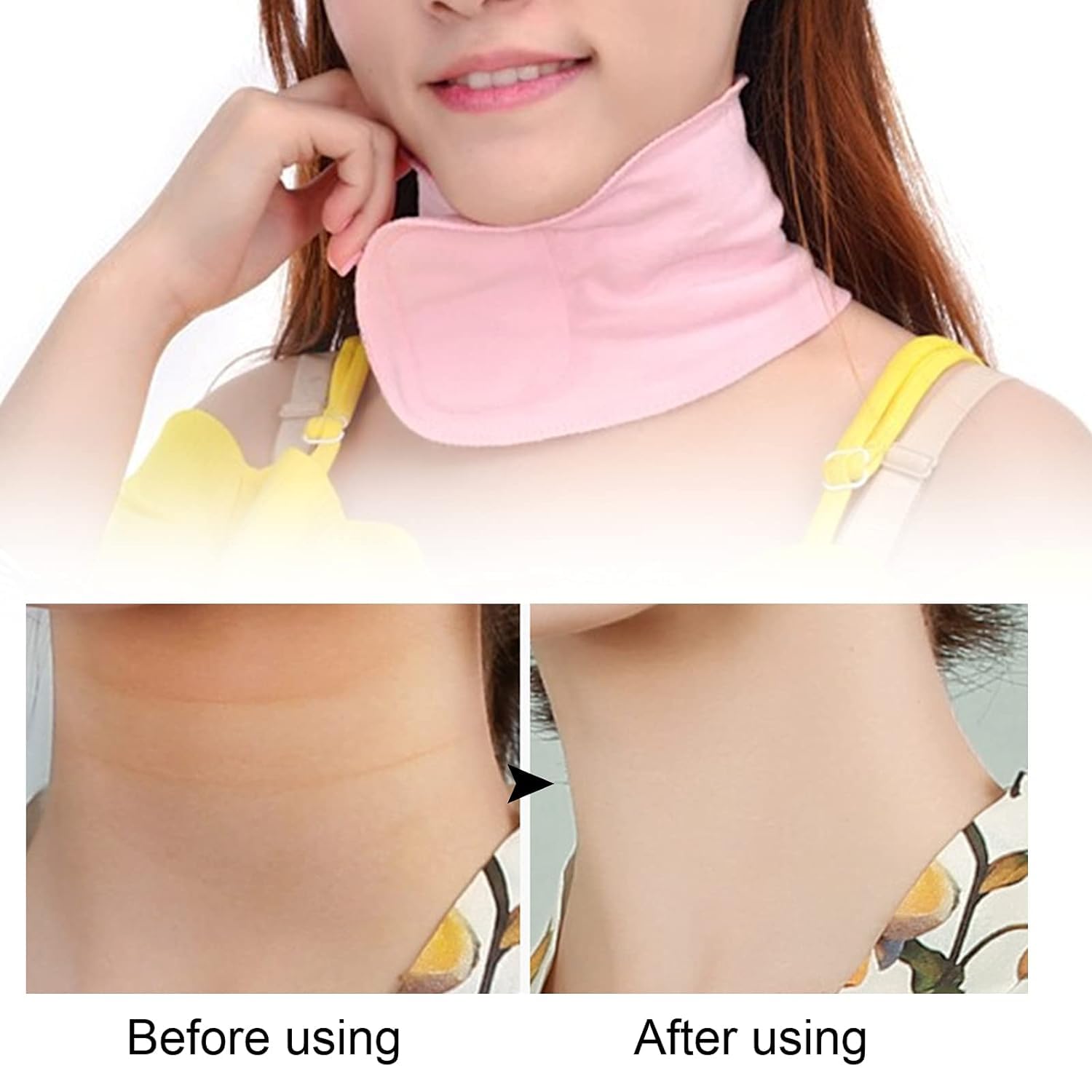 Reusable Silicone Neck Patches for Wrinkles - 1 Pack Anti-Aging Neck Mask for Tightening & Firming Skin | Beauty Care for Neck Cream Application | Perfect for Night Routine & Travel Skincare
