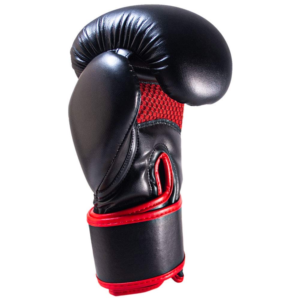 Revgear Premier Boxing Gloves for Men & Women - Professional Training Gloves for Punching, Kickboxing, MMA & Fitness | Heavy Bag, Speed Bag & Focus Mitt Workouts | Comfortable, Durable & Shock Absorbing | Great for Boxing Classes, Home Gym & Martial Arts Training
