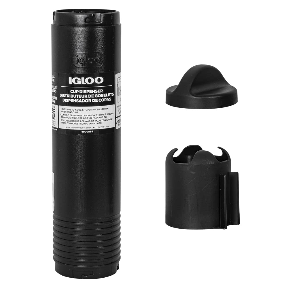 Igloo 4 Oz Paper Cup Dispenser - Stackable Bulk Coffee Cups for Office, Party & Events | Convenient Drink Dispenser for Water, Juice & Beverages