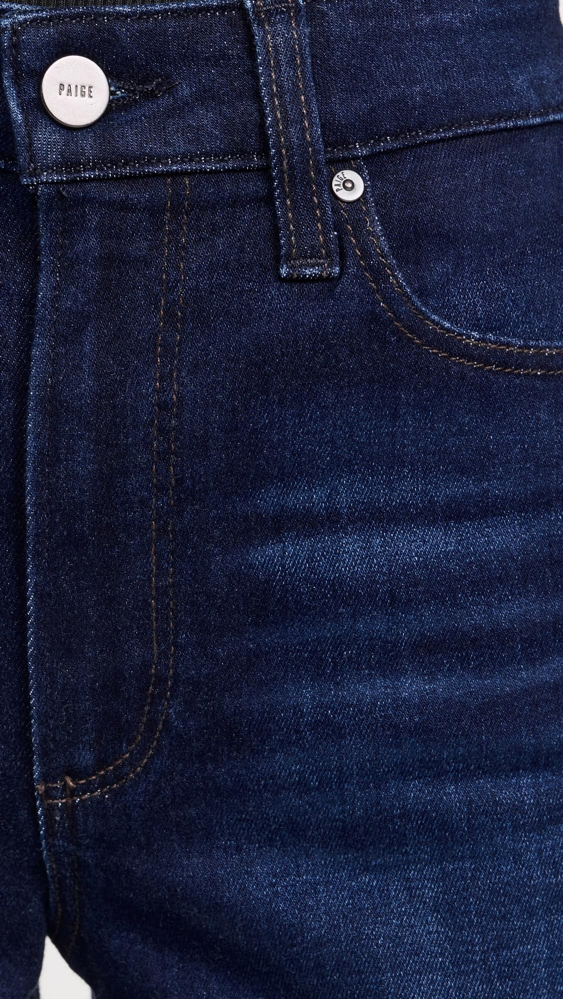 PAIGE Women's Anessa Starboard High-Rise Skinny Jeans - Stretch Denim for Comfort & Style | Perfect for Casual Outfits & Night Out Looks