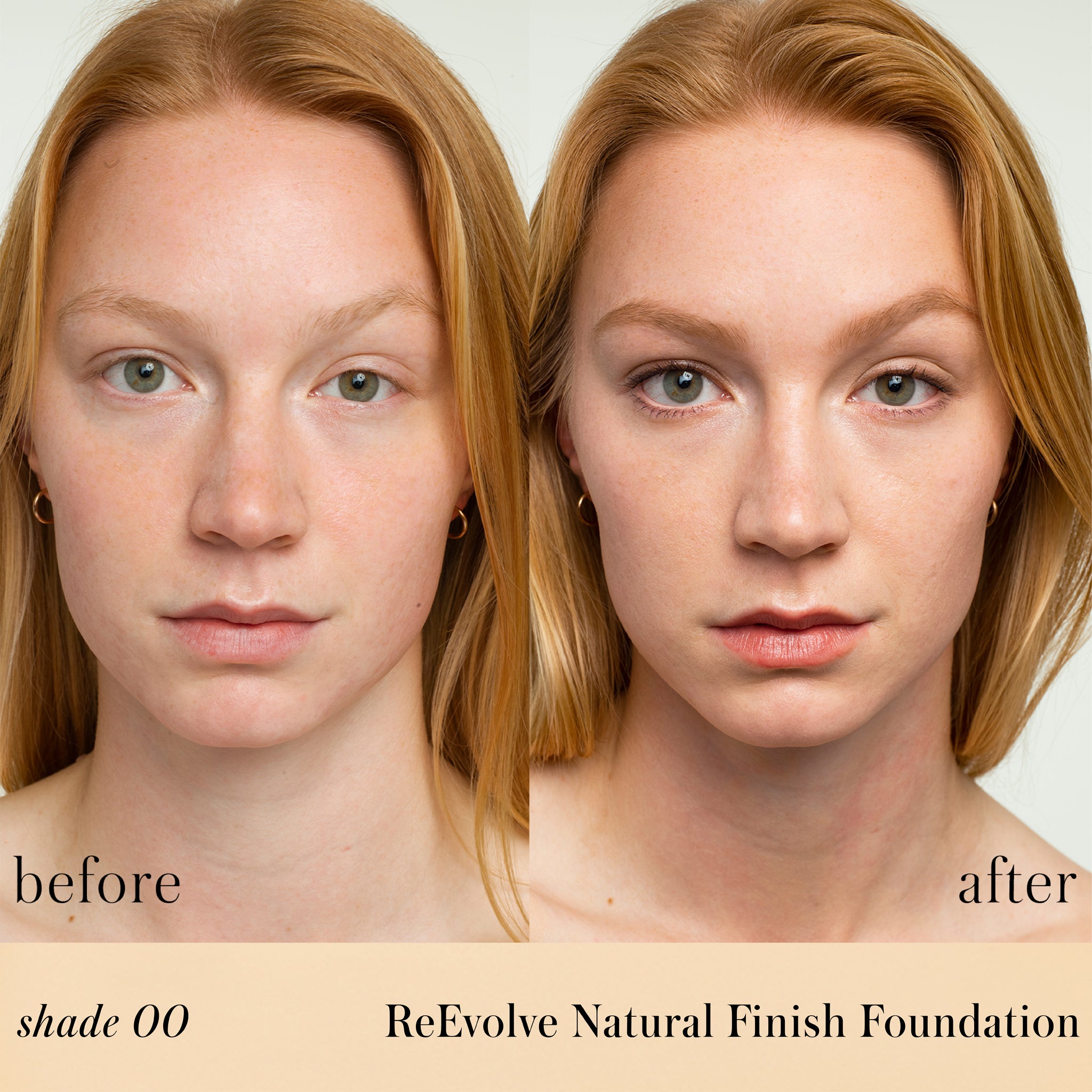 ReEvolve Natural Finish Foundation Refill - Vegan, Cruelty-Free Makeup for Flawless Coverage | Perfect for Everyday Wear & Special Occasions