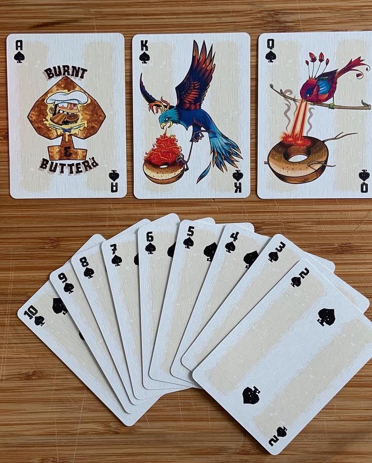 Toast'd Playing Cards - Premium Quality Poker Cards for Adults & Professionals - Perfect for Game Nights, Magic Tricks, and Casino Parties