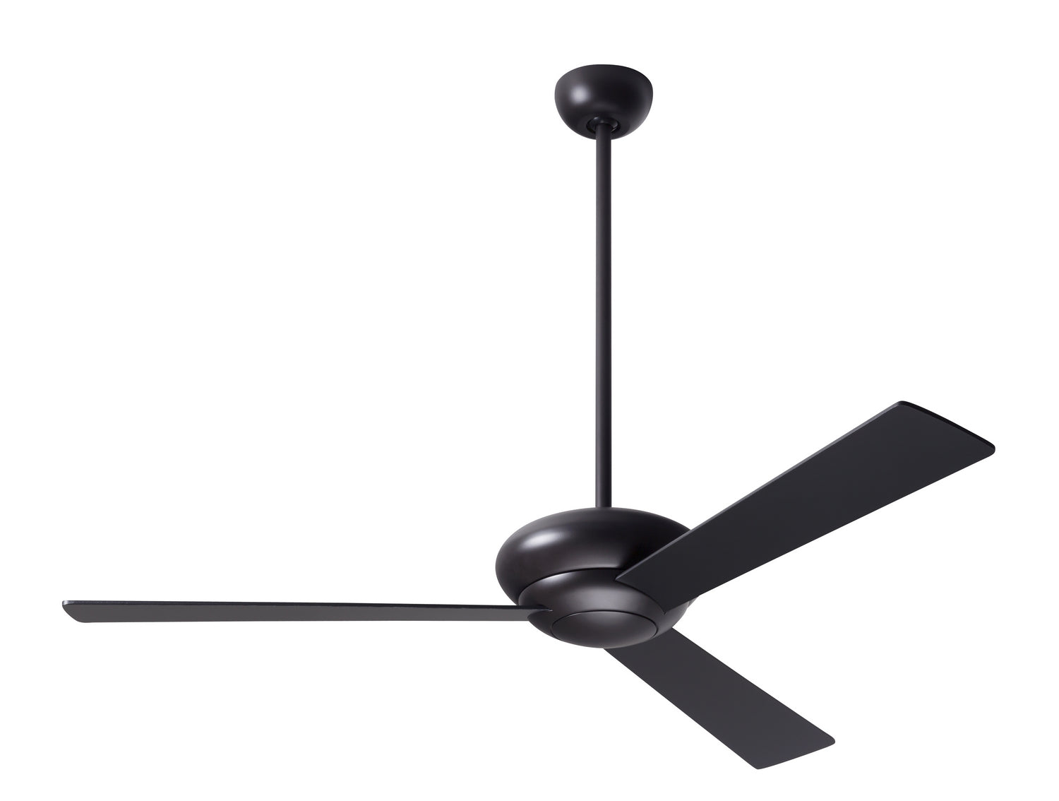 Modern Fan Co Alt Db 42 Bk Nl 004 - 42 Inch Black & Nickel Modern Ceiling Fan with Remote Control for Living Room, Bedroom, and Outdoor Spaces