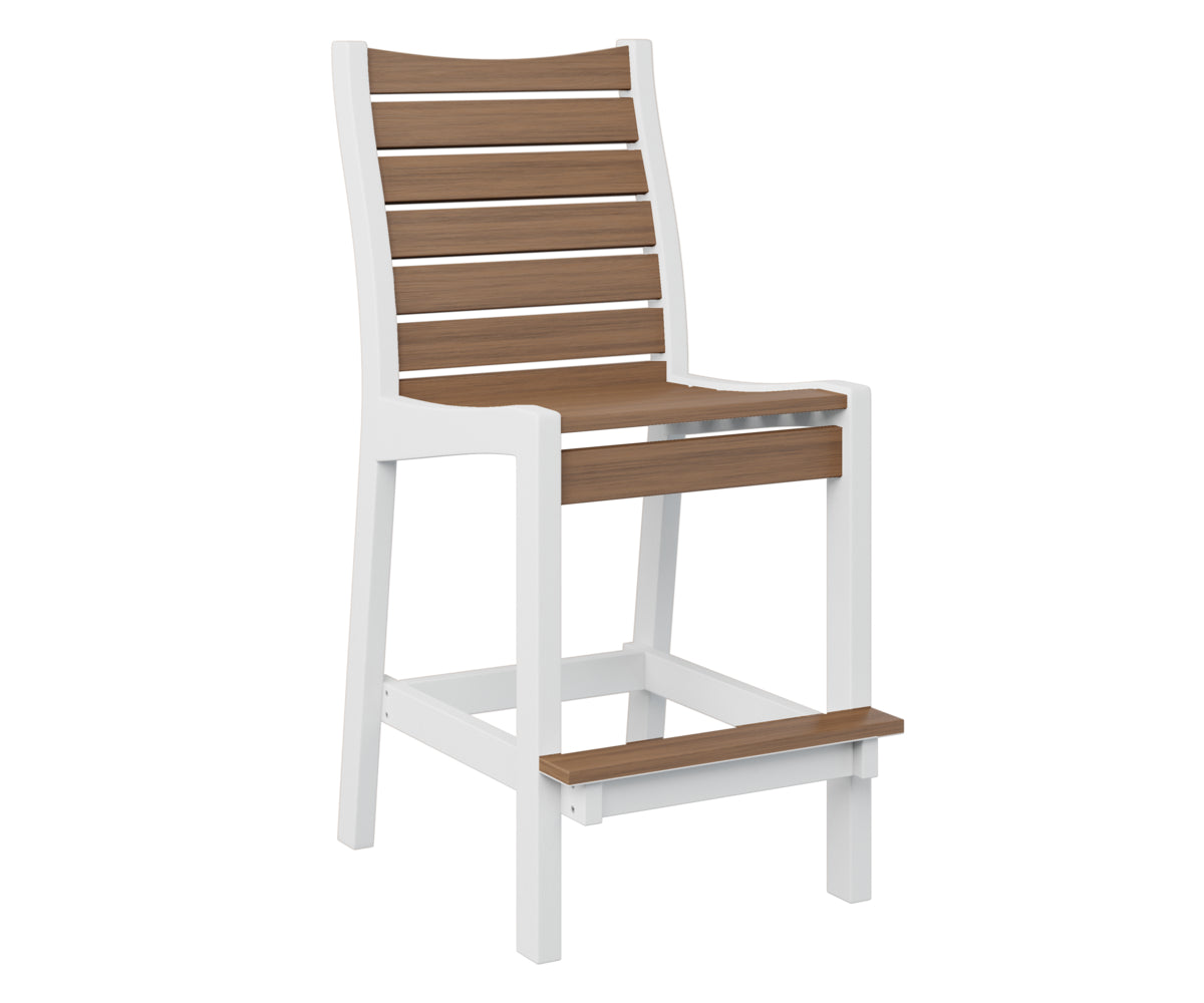 Berlin Gardens Bristol Bar Chair - Adjustable Height Outdoor Bar Stool for Patio, Deck, and Kitchen Counter - Perfect for Entertaining and Relaxing