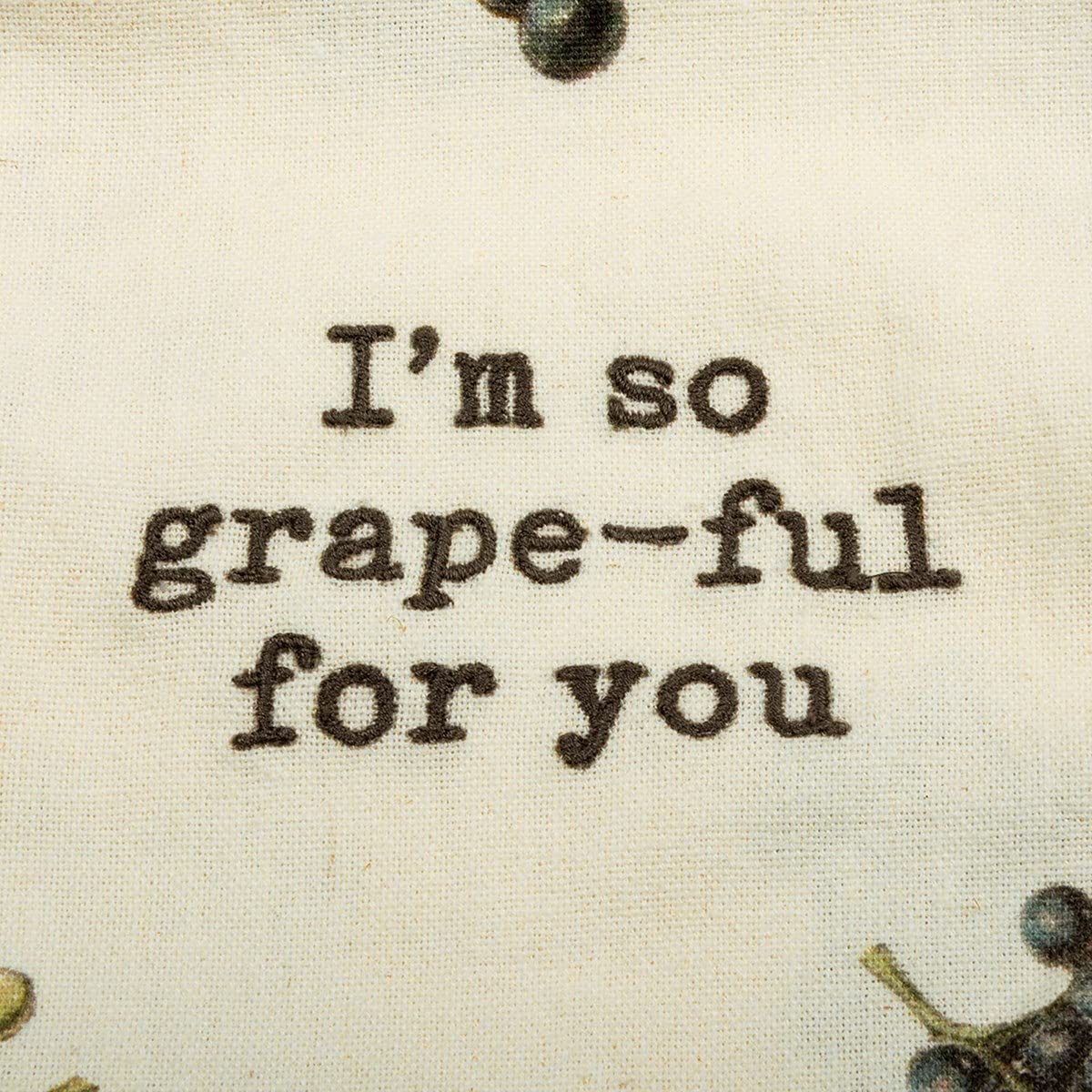 Premium Kitchen Towel Set - Soft Absorbent Grape Design - Perfect for Cooking, Baking & Dish Drying - I'm So Grape-ful For You Gift